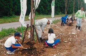 「さくら」を愛する心を広く住民によびかける。