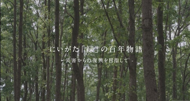 当委員会のYouTube公式チャンネルにて「にいがた「緑」の百年物語ー災害からの復興を目指してー」の配信を開始しました。